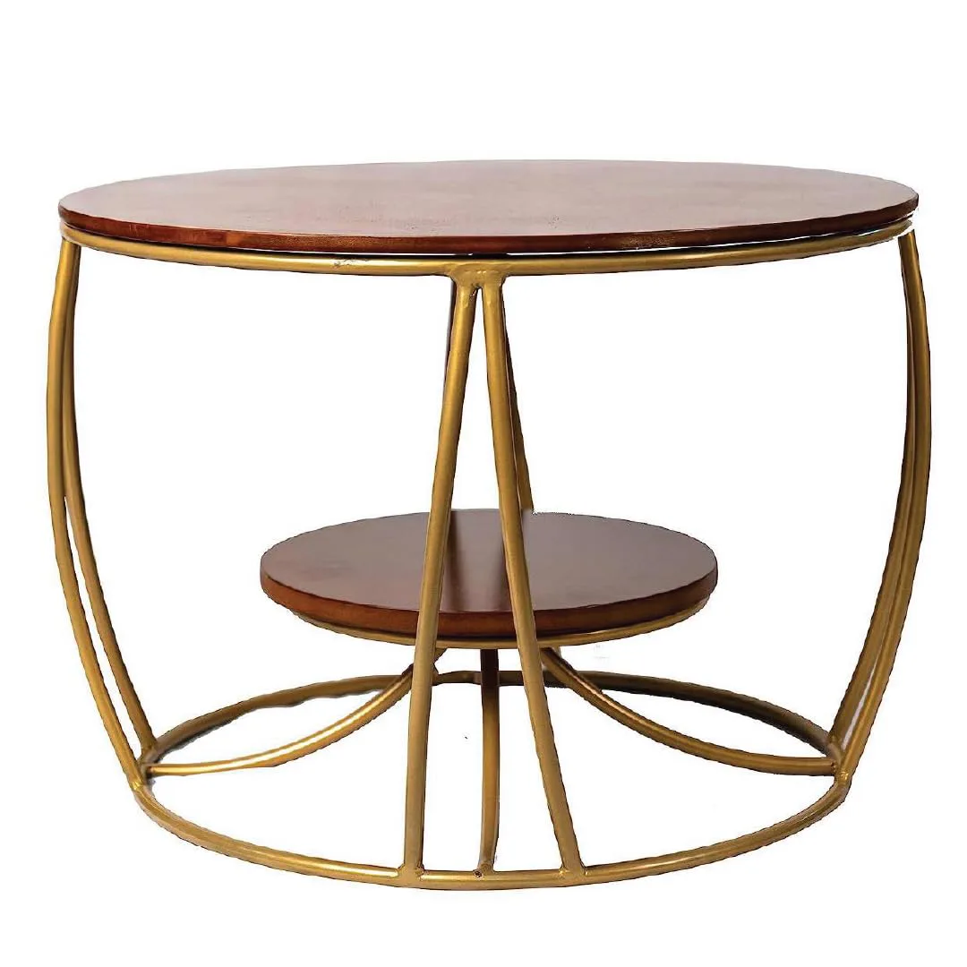 Two-Tier Curved-Frame Coffee Table