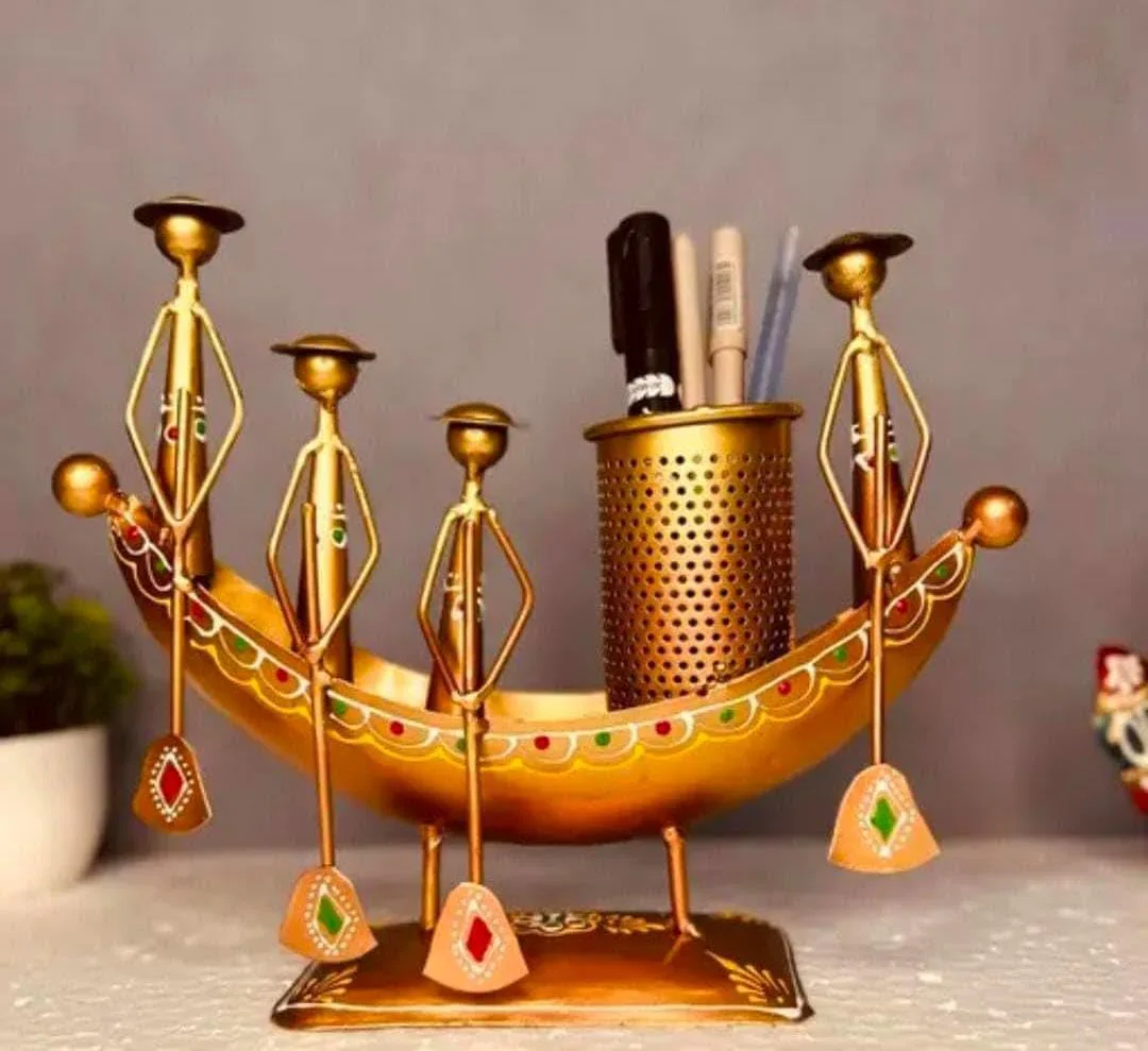 Tribal Rowers Boat Desk Caddy