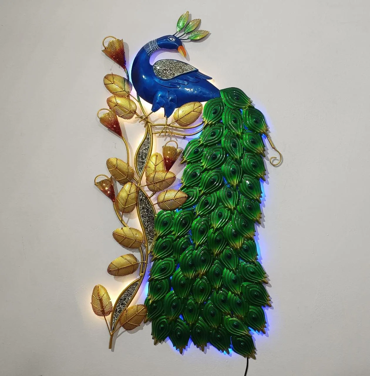 Peacock LED Wall Décor