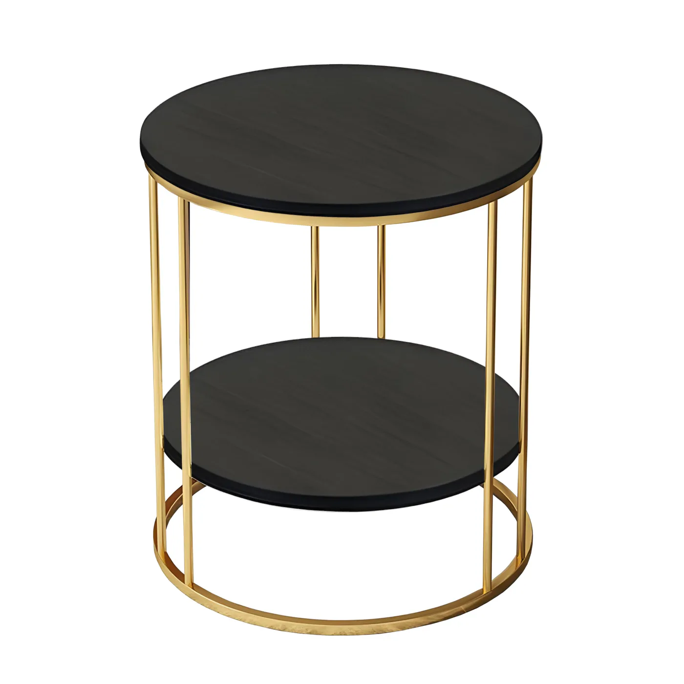 Two-Tier Round Side Table