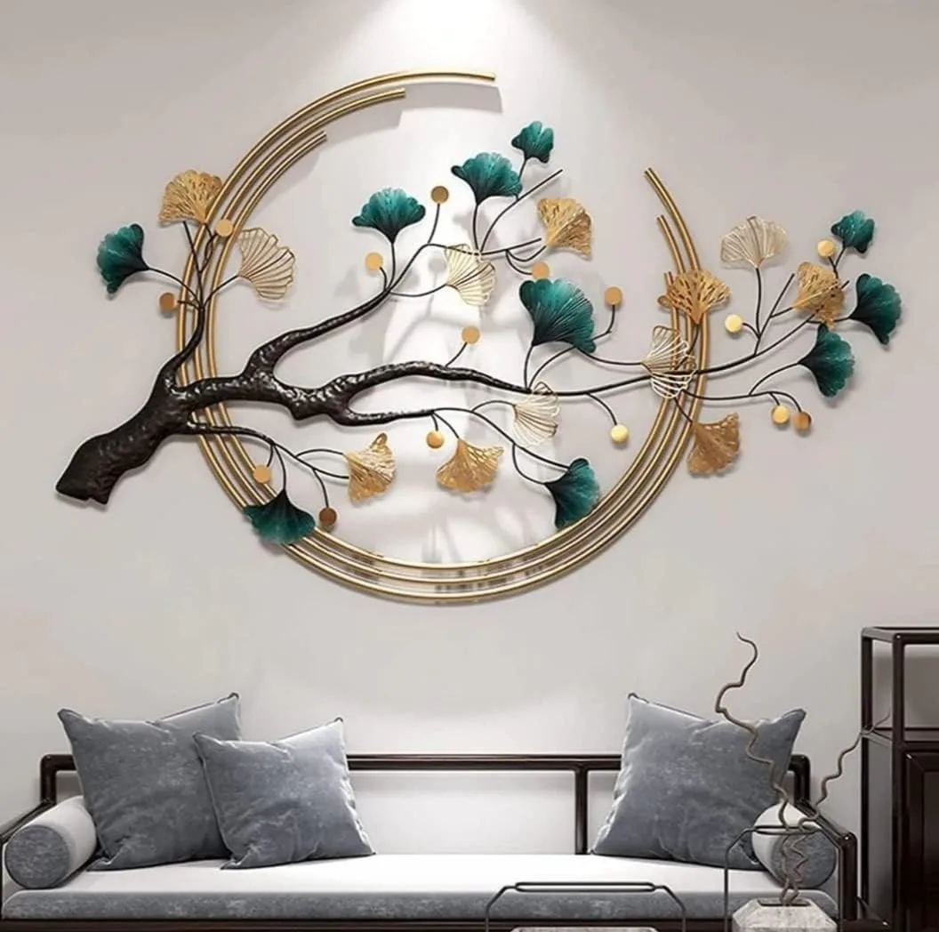 Three-Ring Ethnic Tree Wall Art